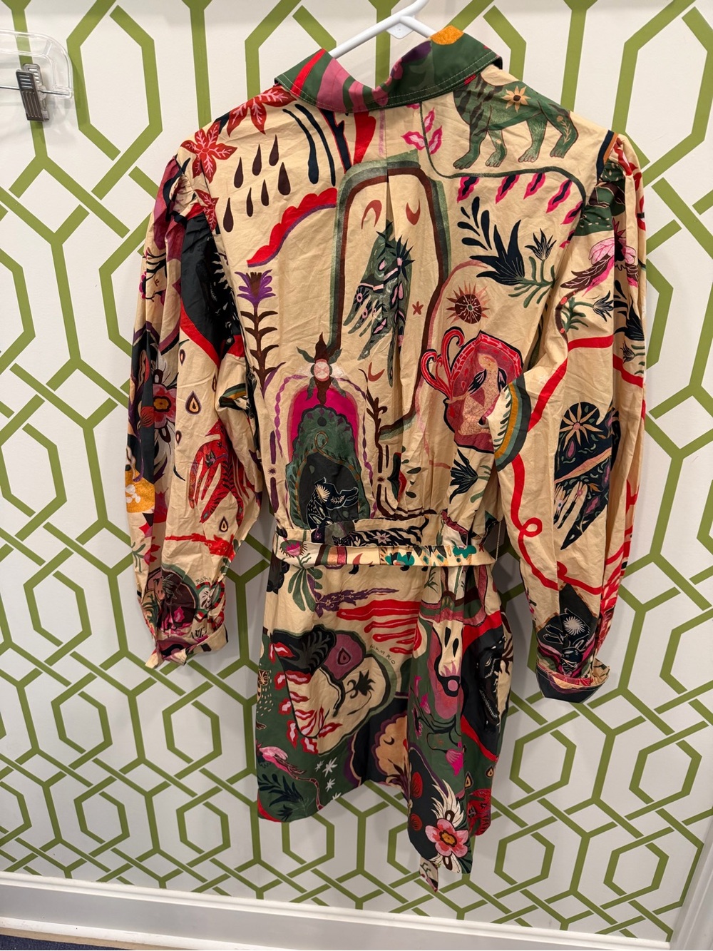FARM Rio Beautiful Artsy Surreal Land Mini Dress - Picture 4 of 4